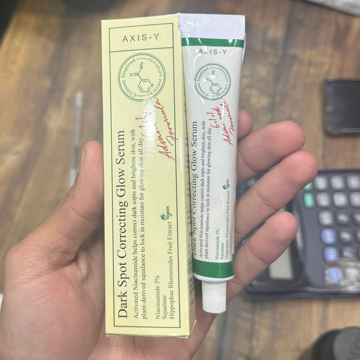 Axis Y Dark Spot Correcting Glow Serum With Niacinamide